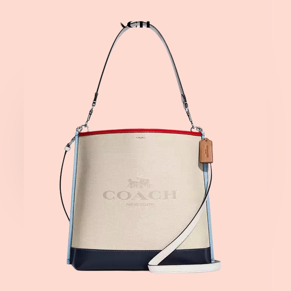 Mollie Bucket Bag In Colorblock coach